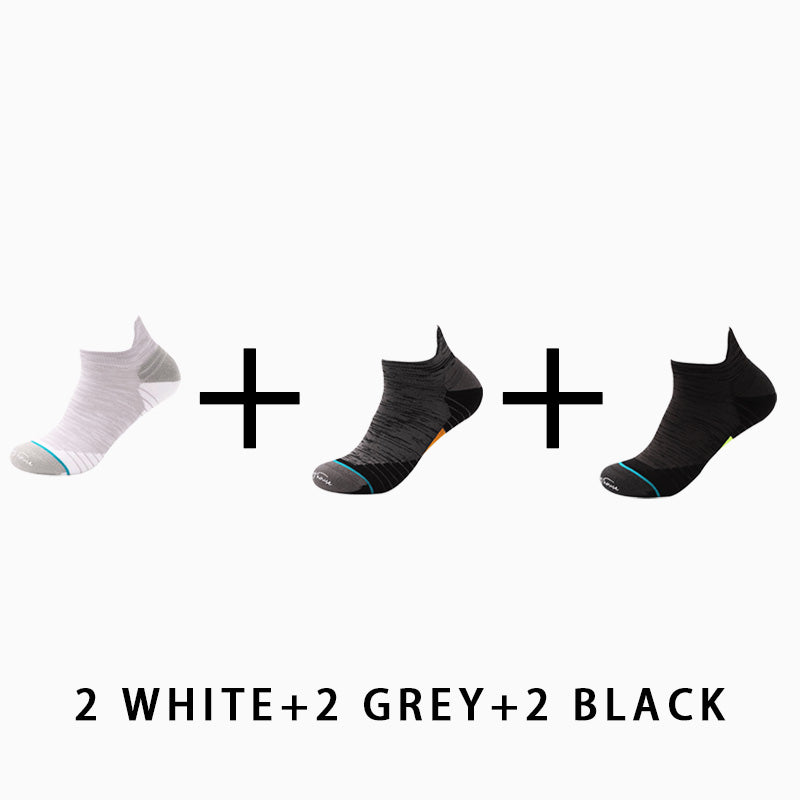 Profession Thin Men's Running Socks（6 pairs）