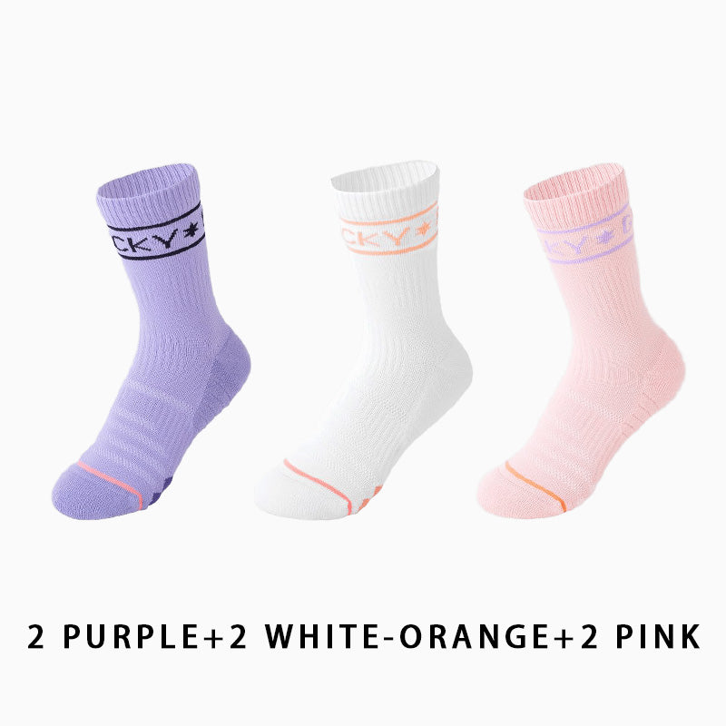 Women Profession Running Compression Socks(6 pairs）