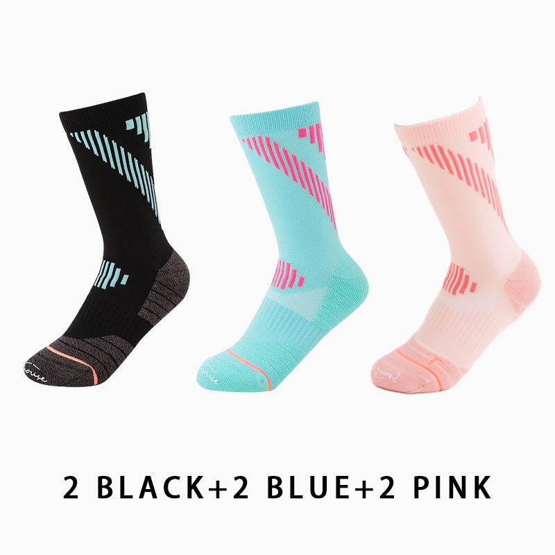 Towel Bottom Women‘s Running Socks（6 pairs）