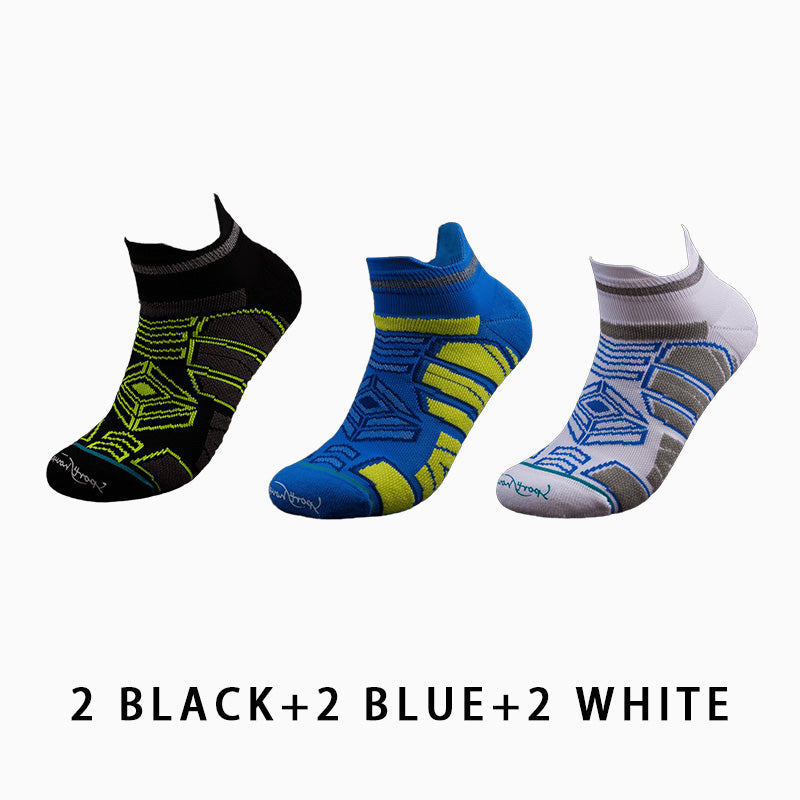 Breathable Men's Running Compression Socks（6 pairs）