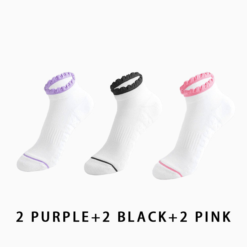 Women's Low Cut Running Socks（6 pairs）