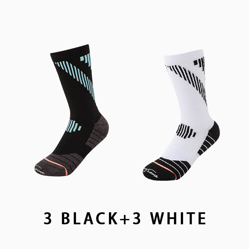 Towel Bottom Women‘s Running Socks（6 pairs）