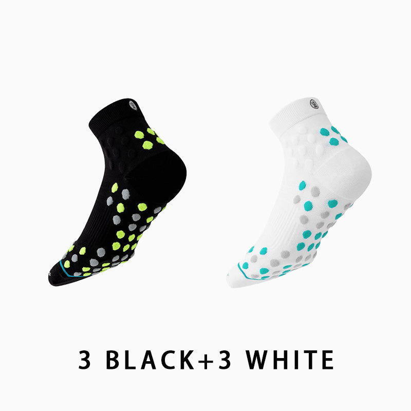 Men's Polka Dot Running Socks（6 pairs）