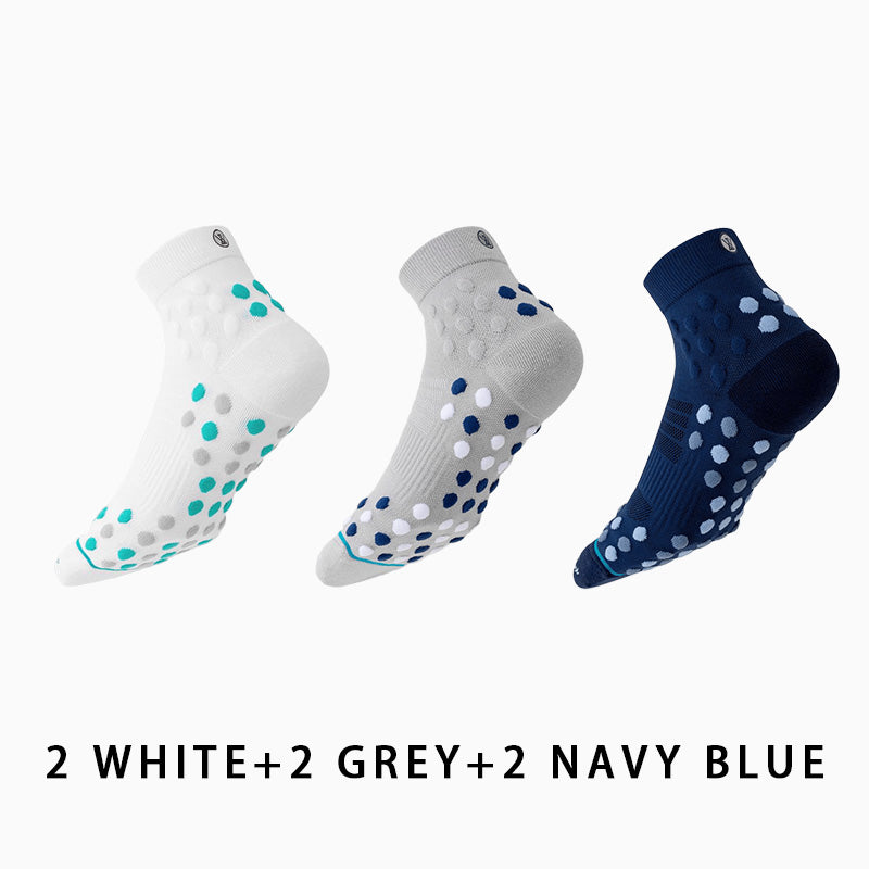 Men's Polka Dot Running Socks（6 pairs）