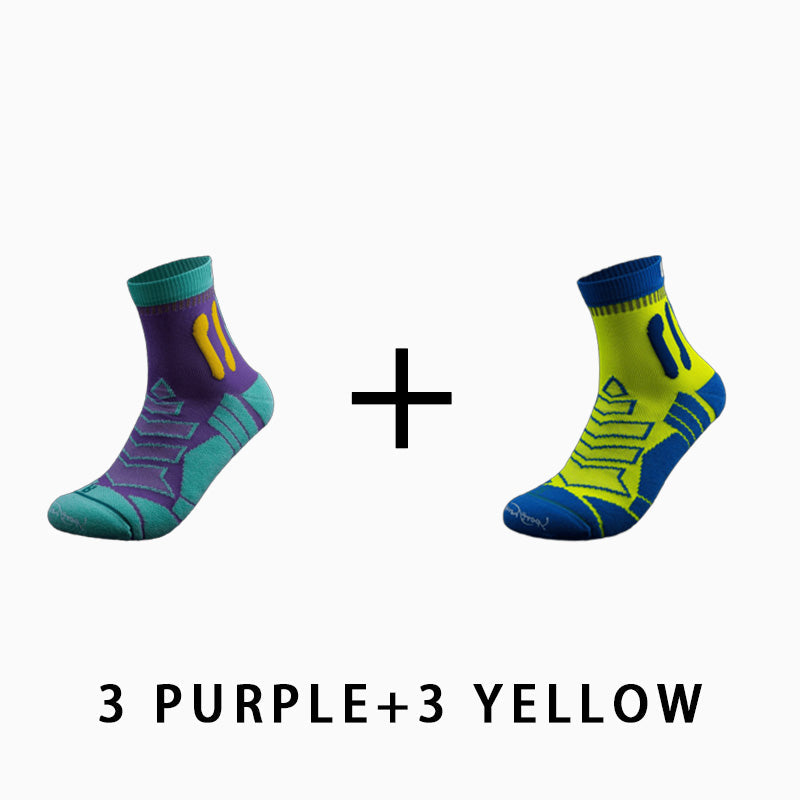 Men's Profession Running Socks（6 pairs）