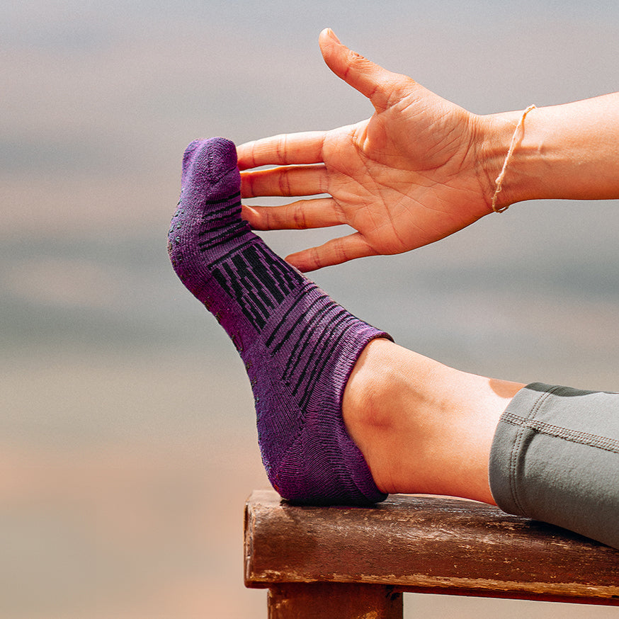 2 PACK - Tab Closed Toe - Leopard Pink Accent + Zebra Rising = Wild Power Pack - Grip Socks