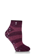 Women's Liv Stripe Ankle Slipper Sock