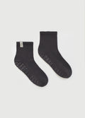 Washed Onyx Quarter Sock