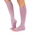 Half Toe Scrunch Knee High Grip Socks