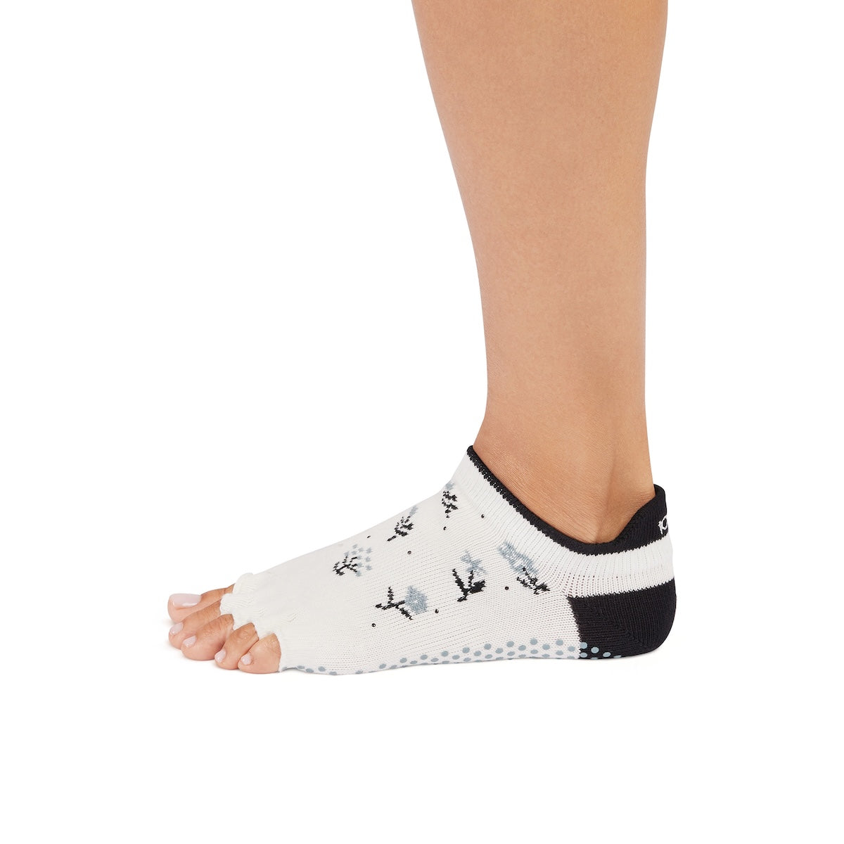 Half Toe Low Rise Grip Socks