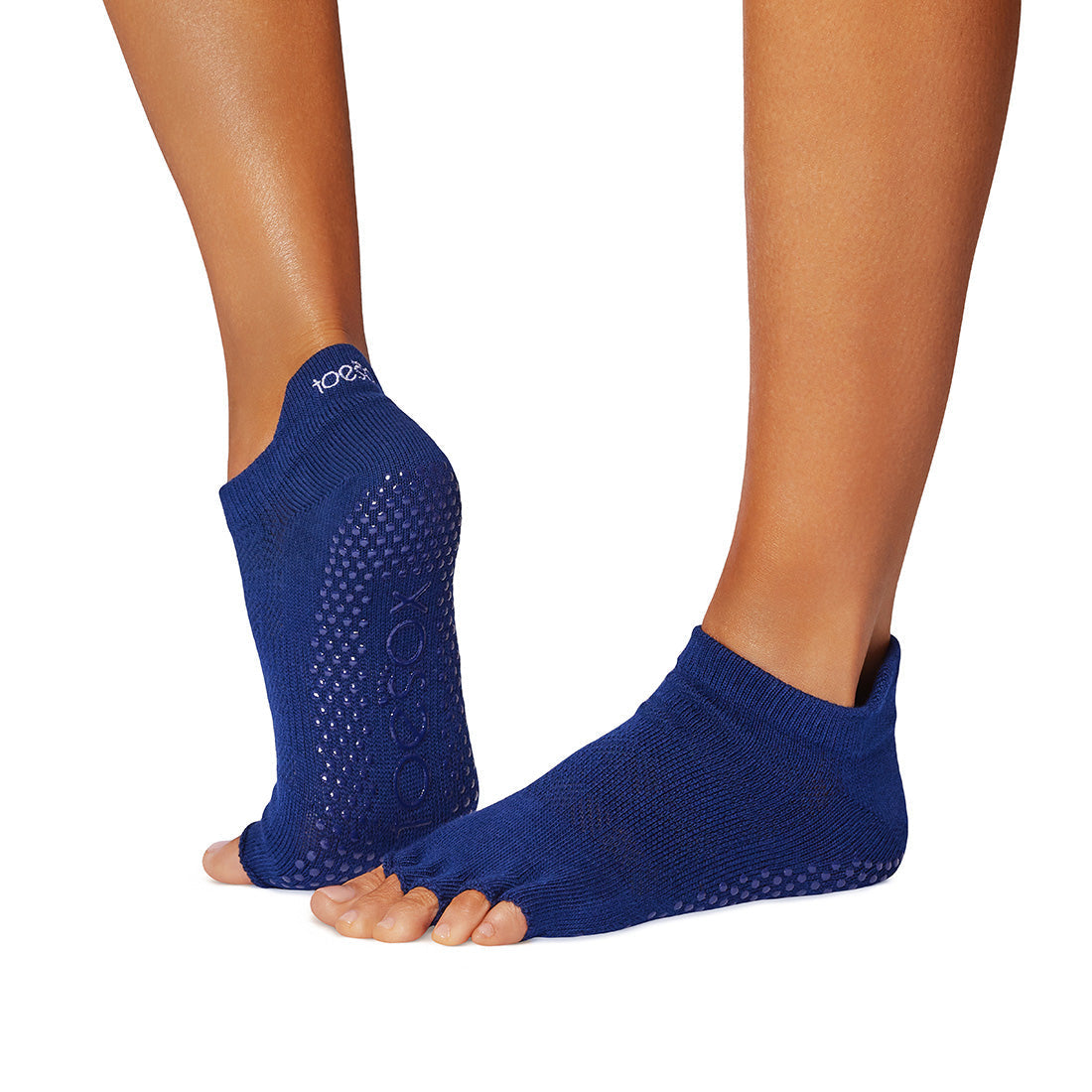 Half Toe Low Rise Grip Socks