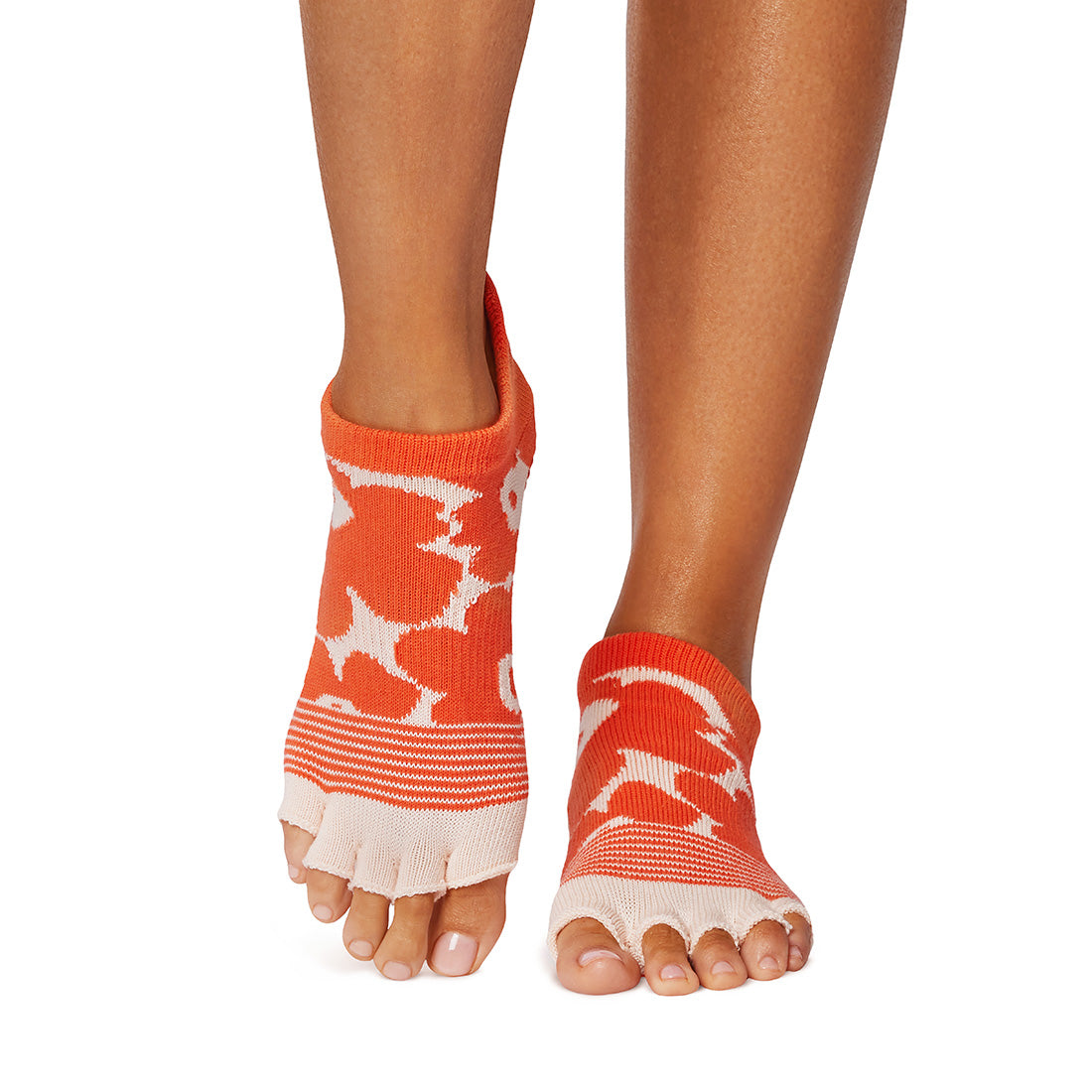Half Toe Low Rise Grip Socks