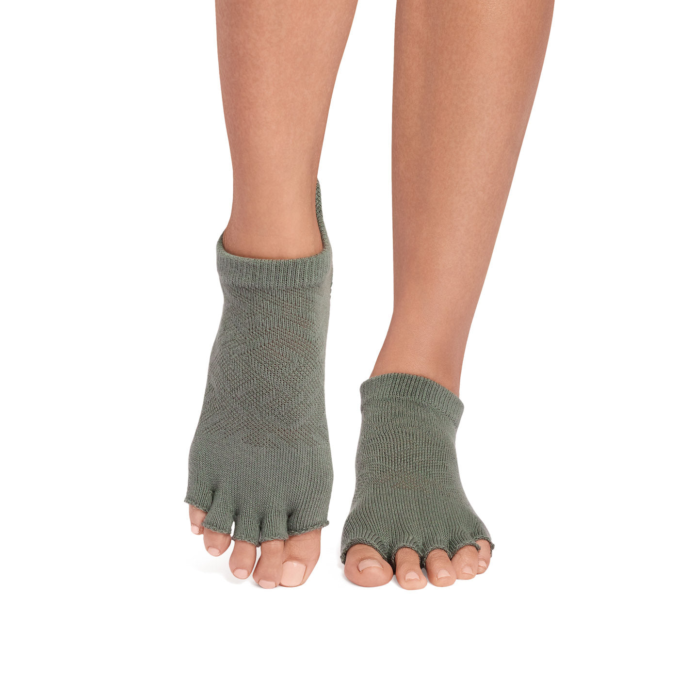 Half Toe Low Rise Grip Socks
