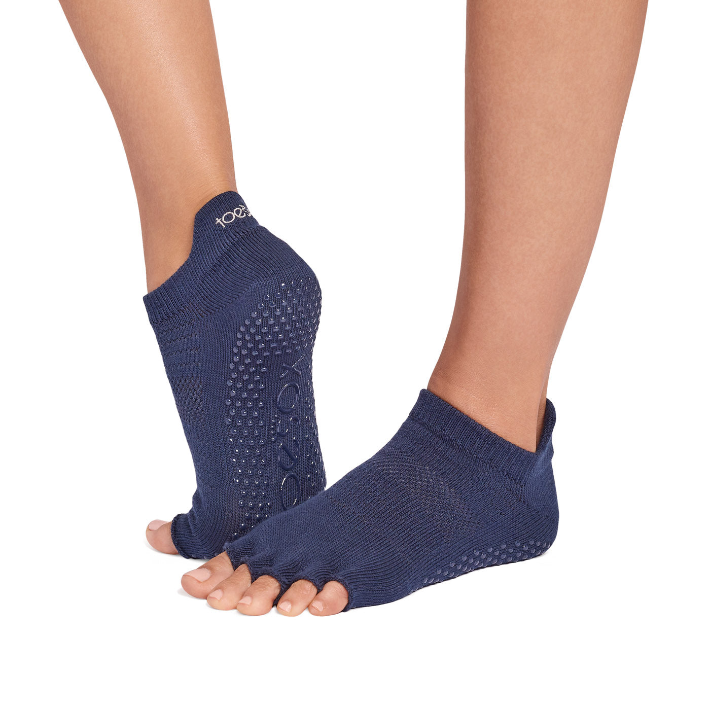 Half Toe Low Rise Grip Socks