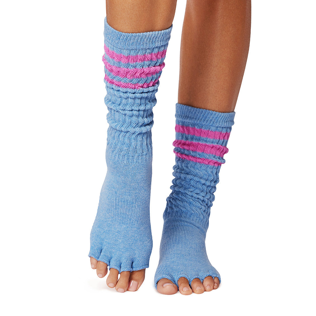 Half Toe Slouch Grip Socks