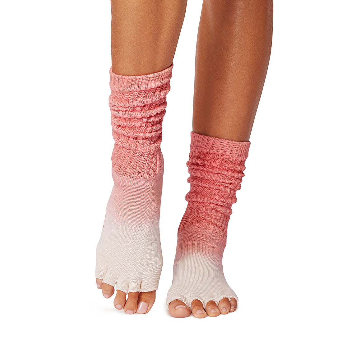 Half Toe Slouch Grip Socks