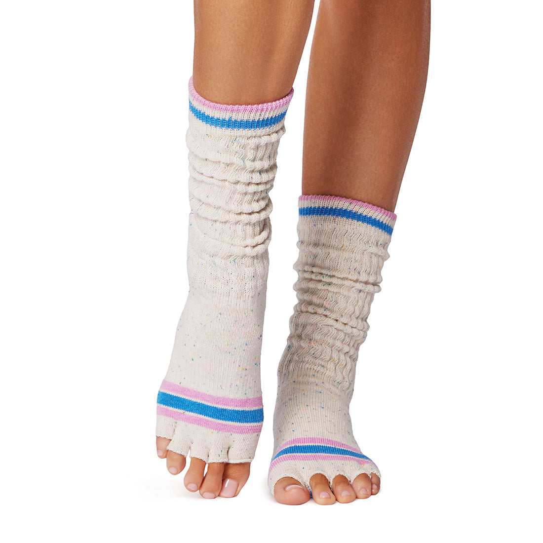 Half Toe Slouch Grip Socks