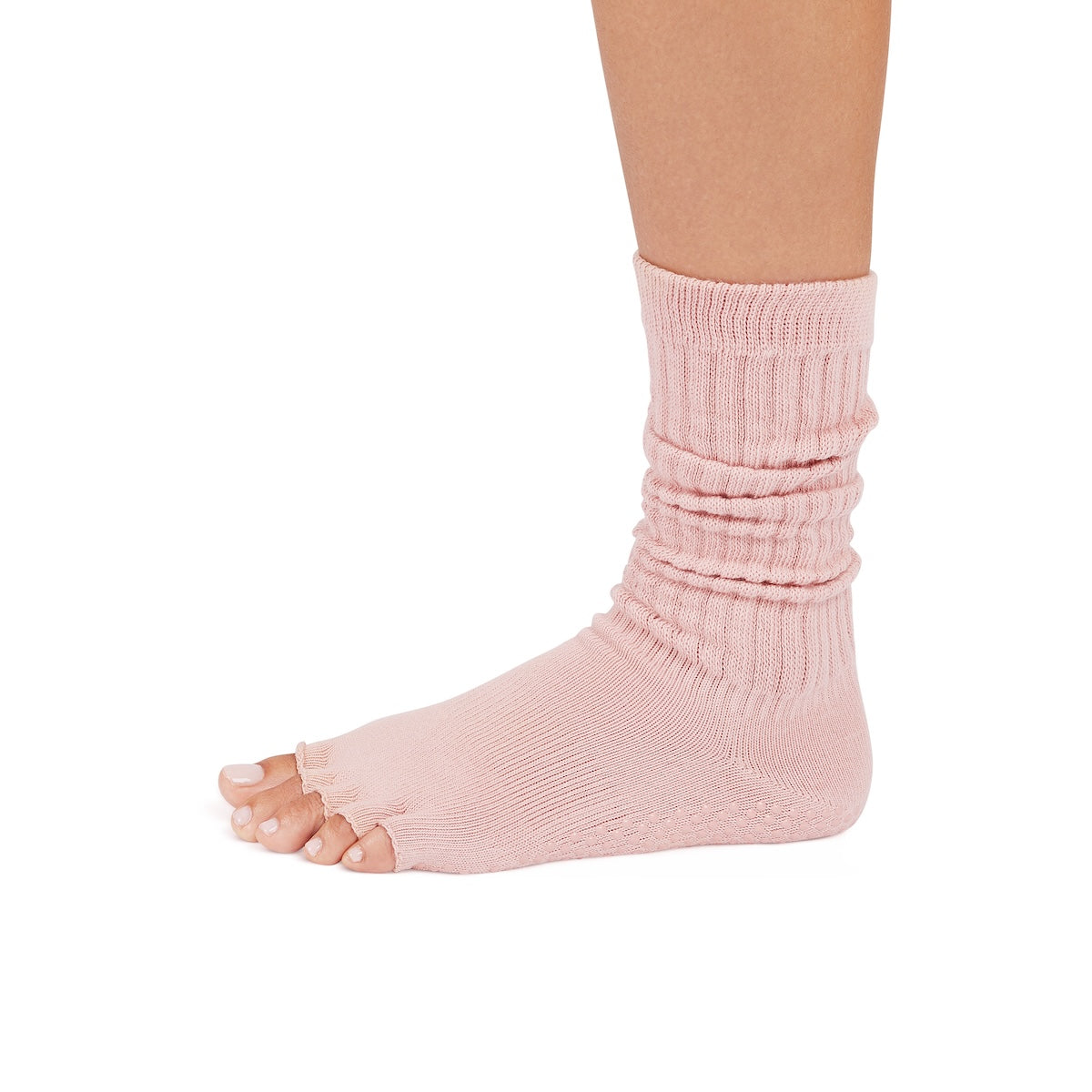 Half Toe Slouch Grip Socks