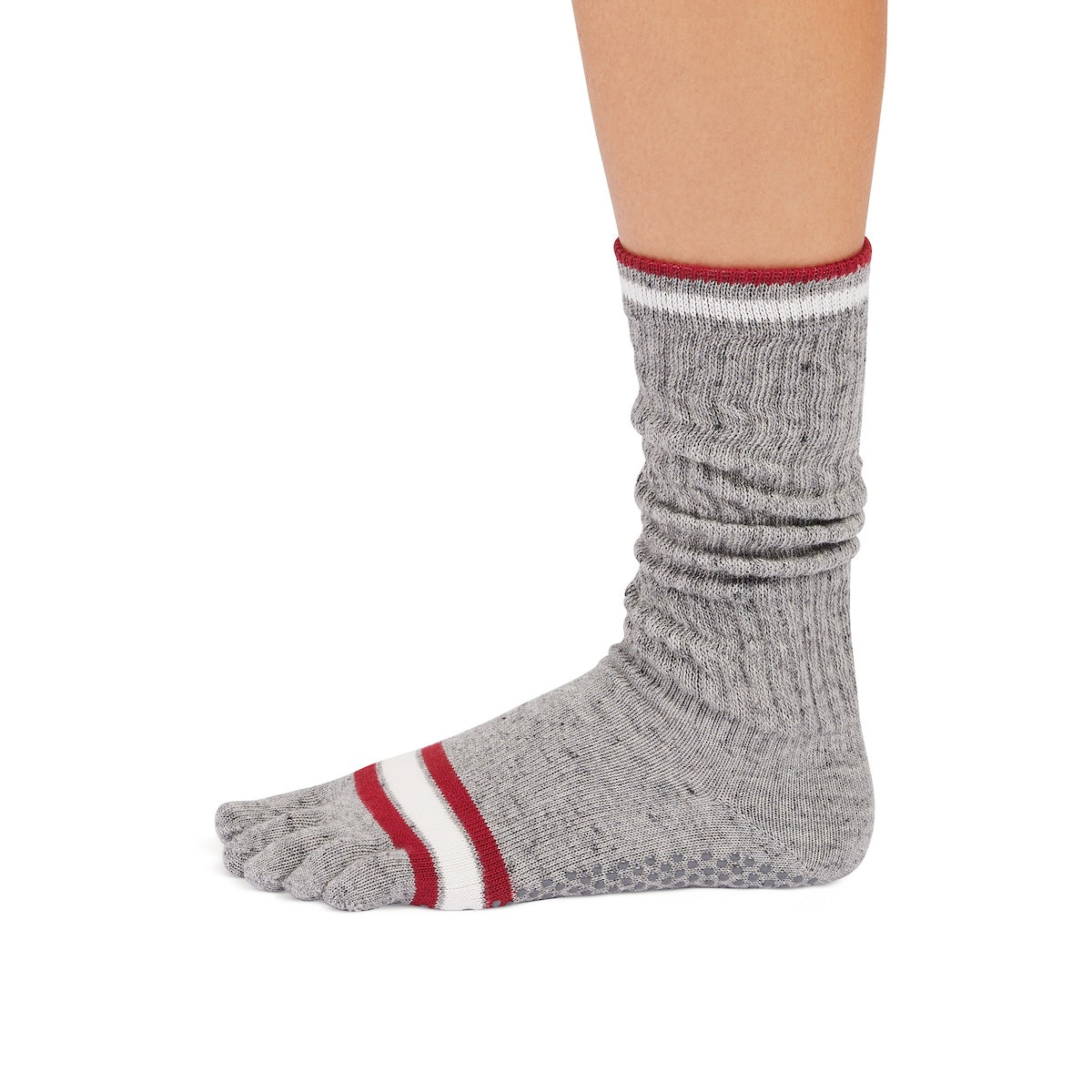 Full Toe Slouch Grip Socks