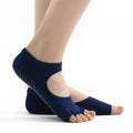 Cotton Anti Slip Grip Pilates Yoga Socks (5 Units)