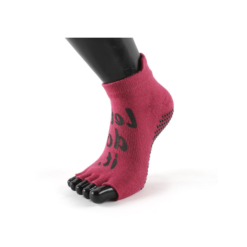 Custom Logo Gym Pilates Yoga Sock (5 Units)