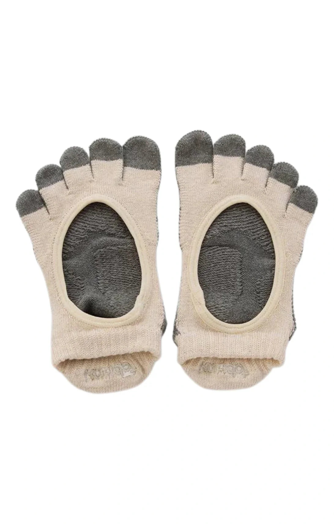 Botanical Dyed Footie *Grip+Power Pads* Grip Socks