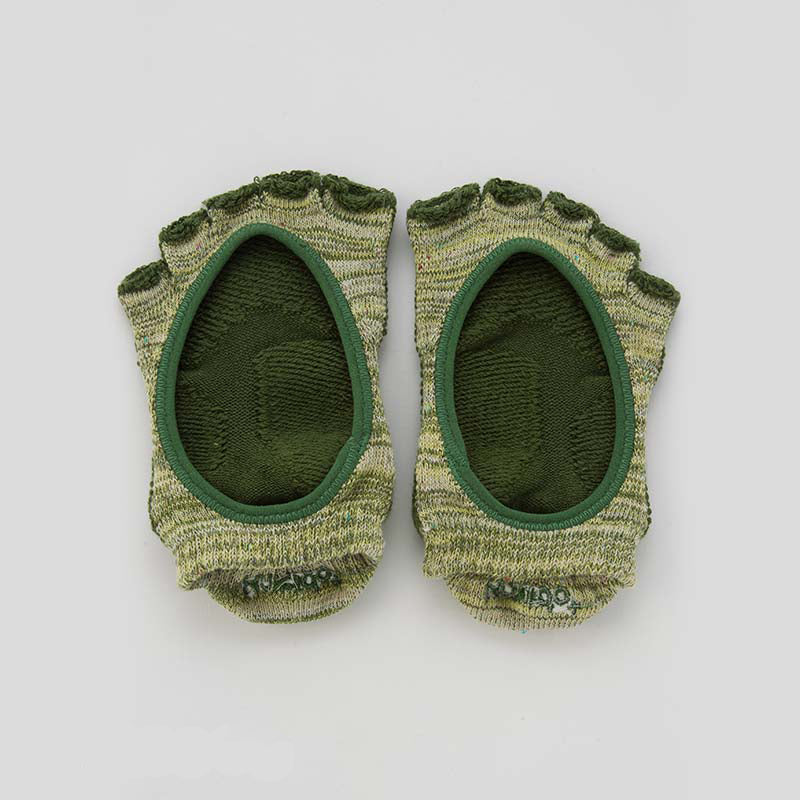 Heather Open Toe Socks With Power Pads