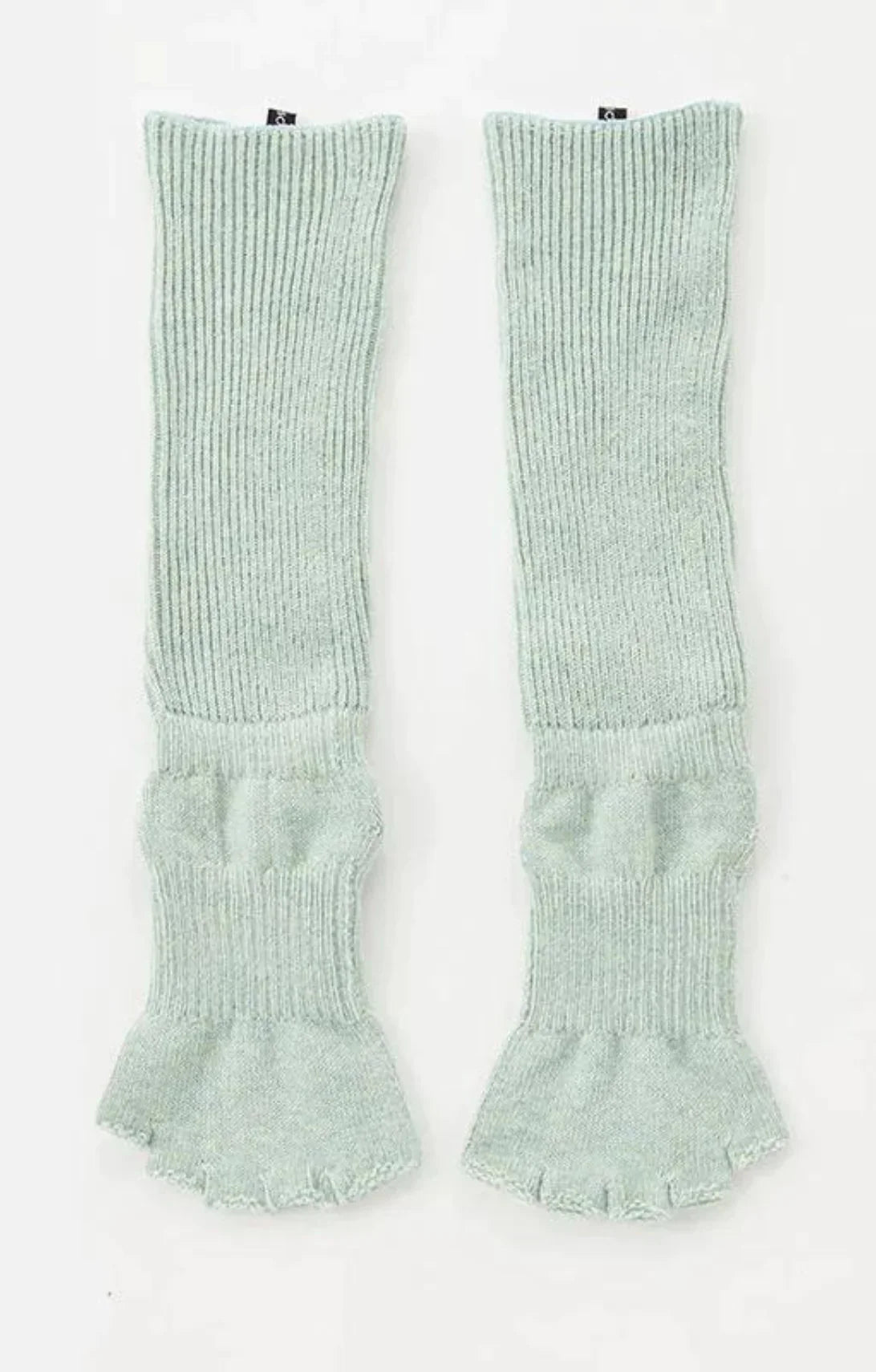 Organic Cotton Botanical Dyed Open Toe and Heel Grip Socks