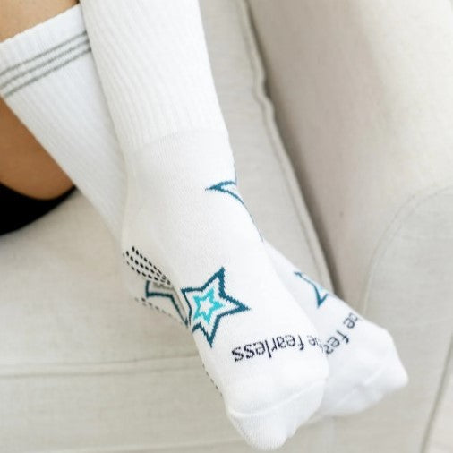 Be Grateful Crew - Starburst Grip Socks (Barre / Pilates)