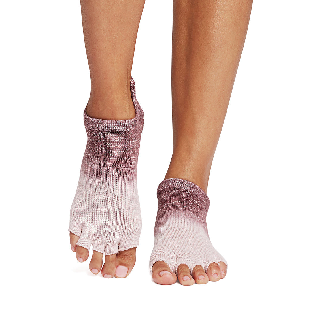 Half Toe Low Rise Grip Socks