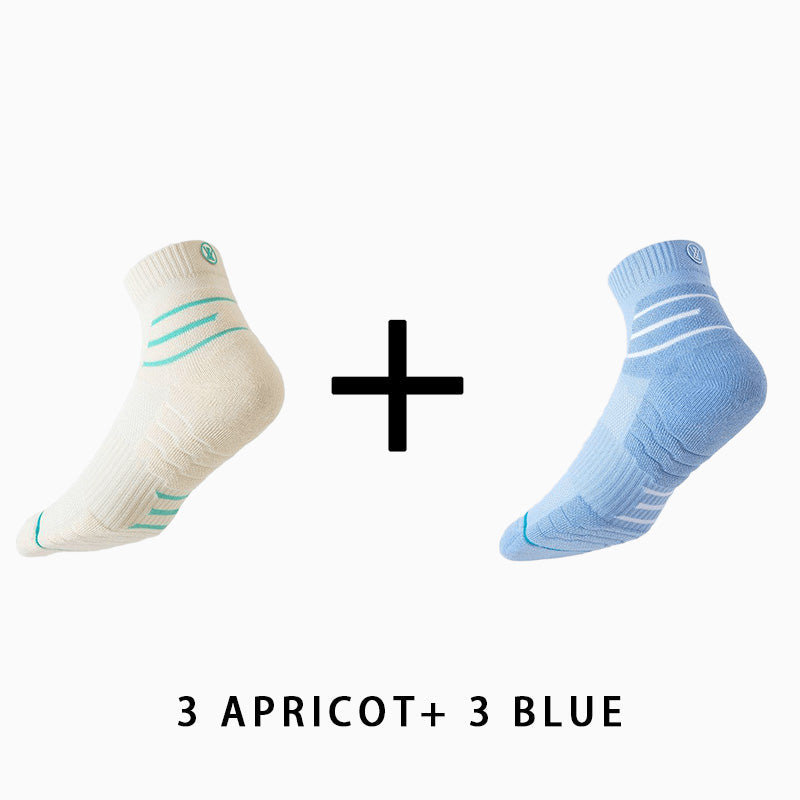 Men's Breathable Medium Fitness Socks（6 pairs）