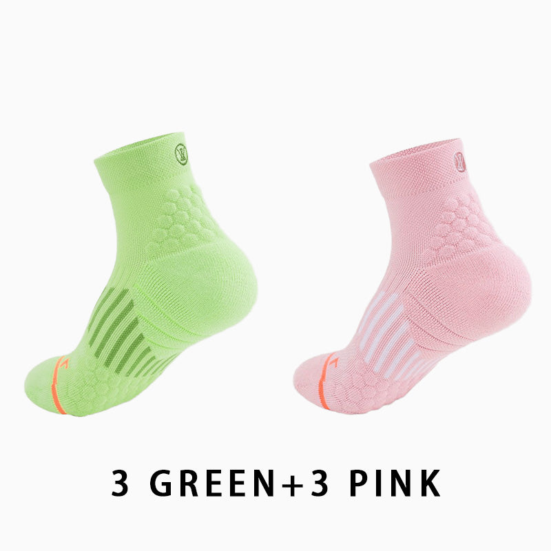 Women's Anti-slip Sports Running Socks（6 pairs）