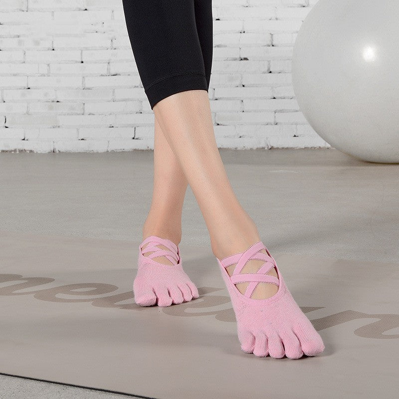 Antislip Gym Pilates Yoga Socks (5 Units)