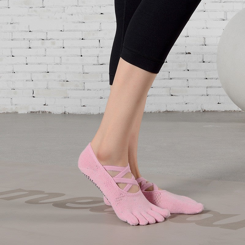 Antislip Gym Pilates Yoga Socks (5 Units)