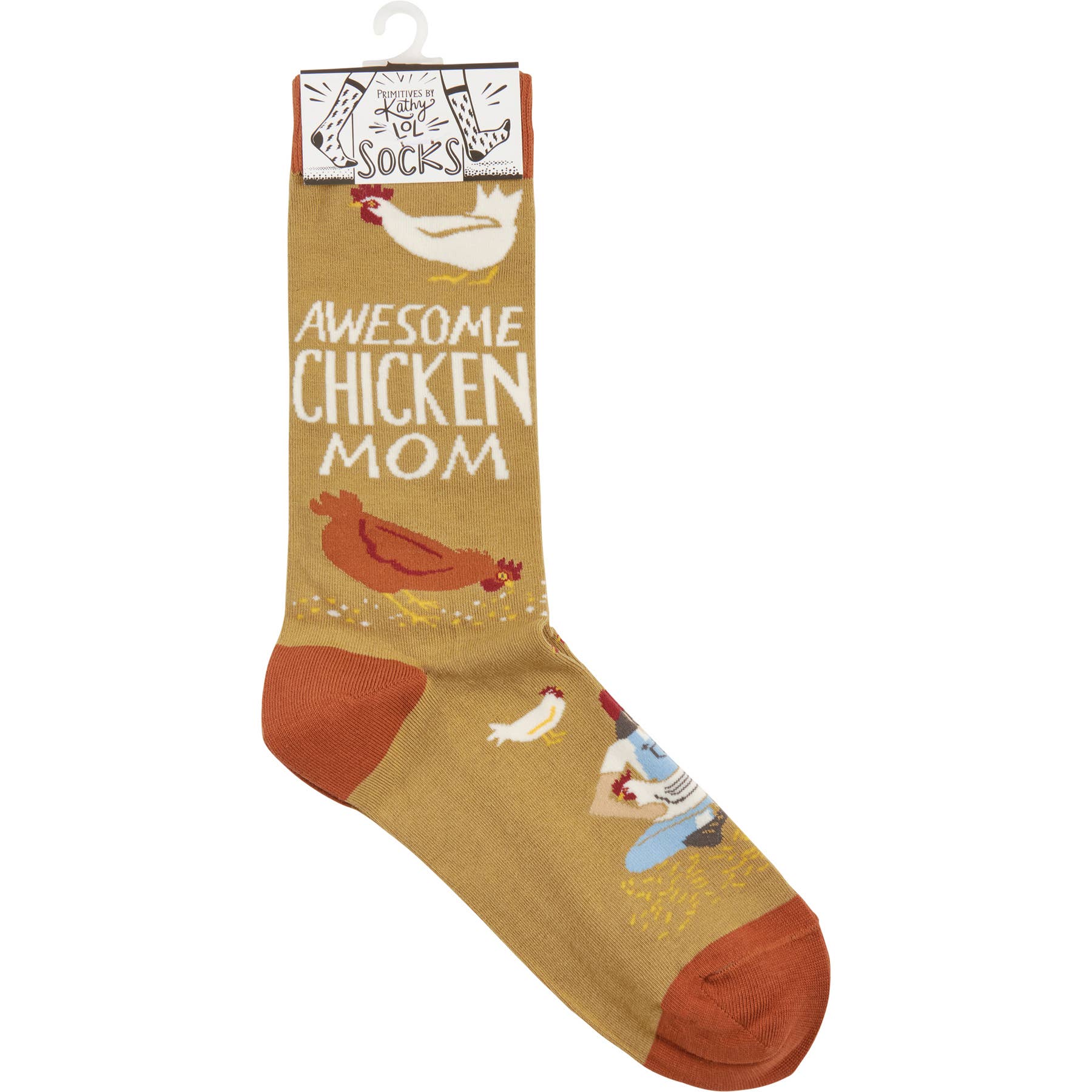 "Awesome Chicken Mom" Socks (SALE)