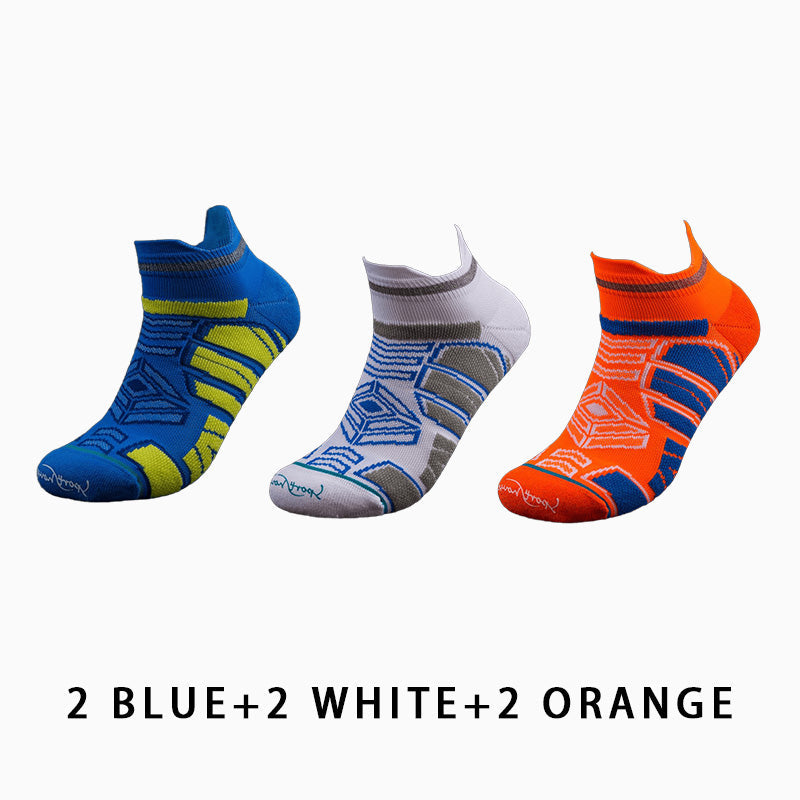 Breathable Men's Running Compression Socks（6 pairs）