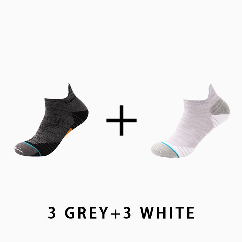 Profession Thin Men's Running Socks（6 pairs）