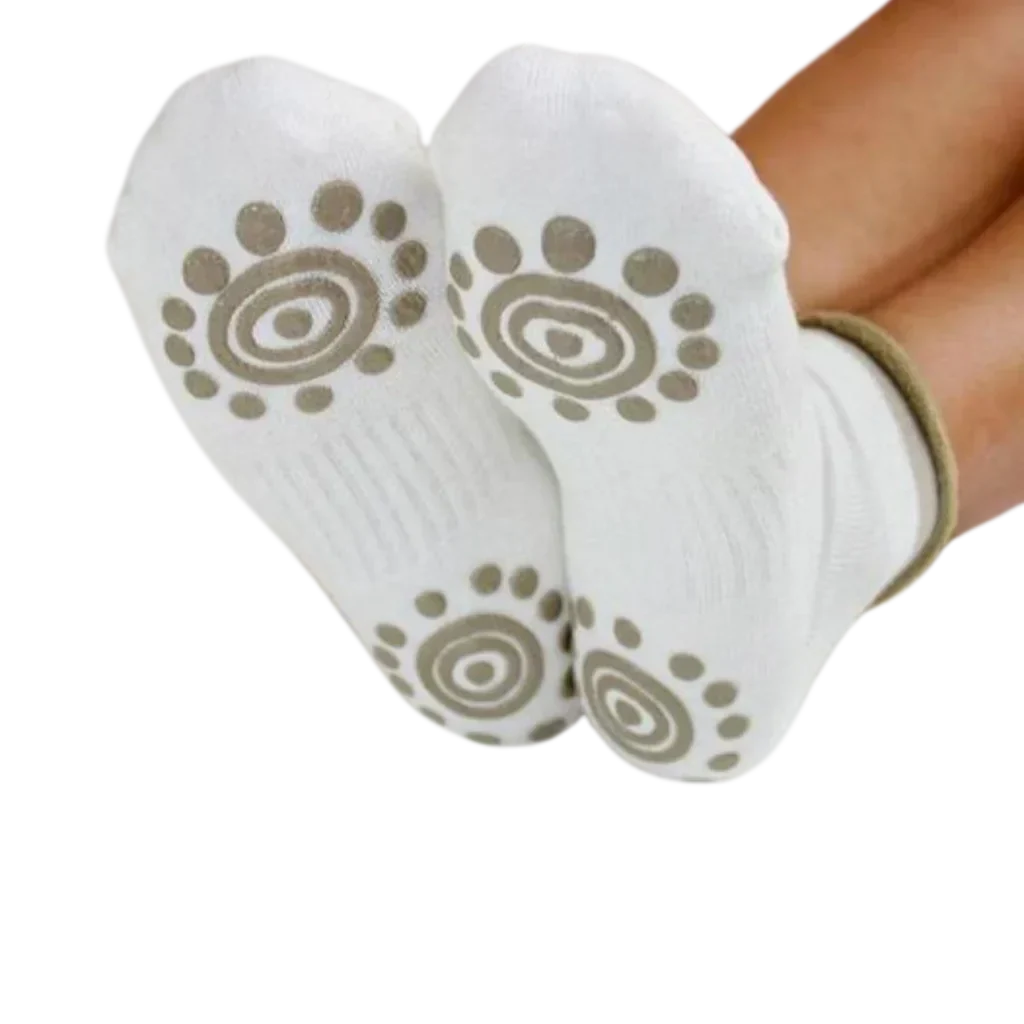 Breathable Barre Sticky Socks For Studio Control