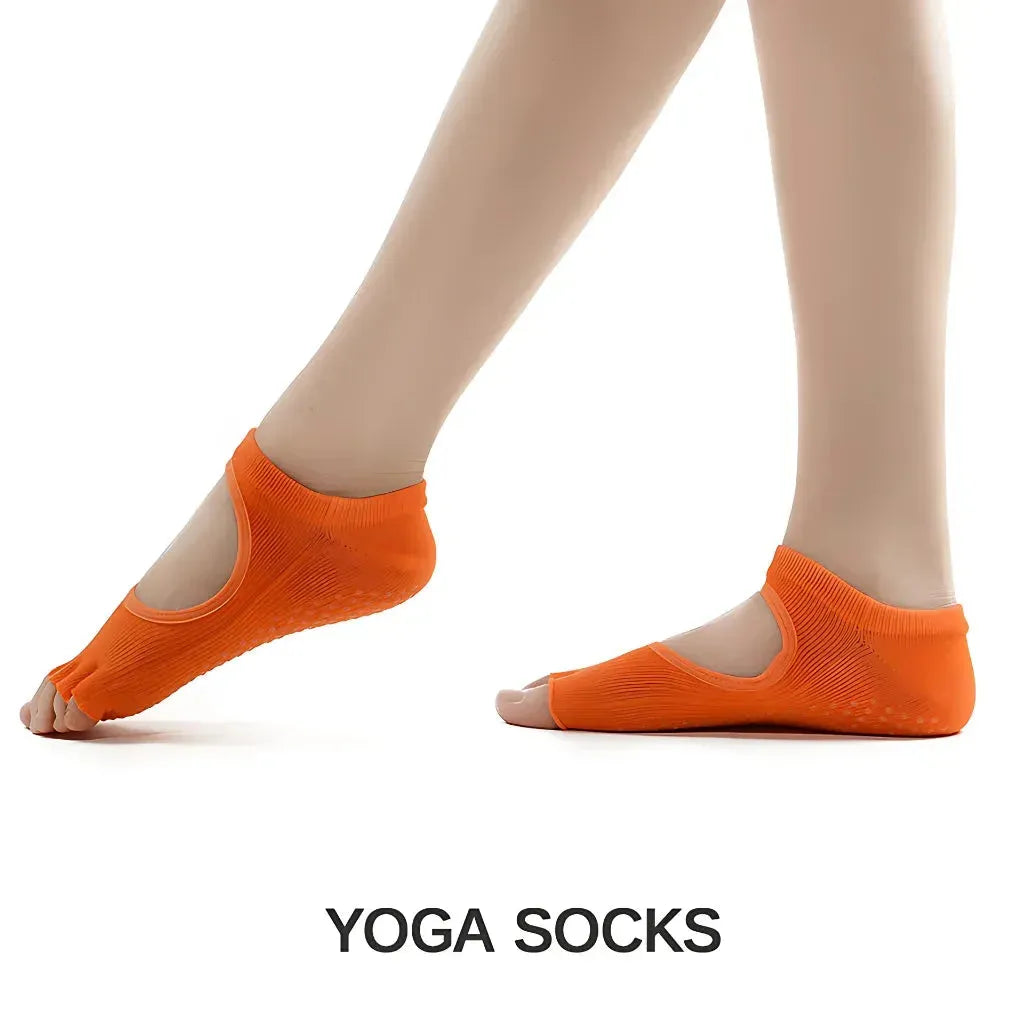 Breathable Grippy Yoga Socks For Better Balance