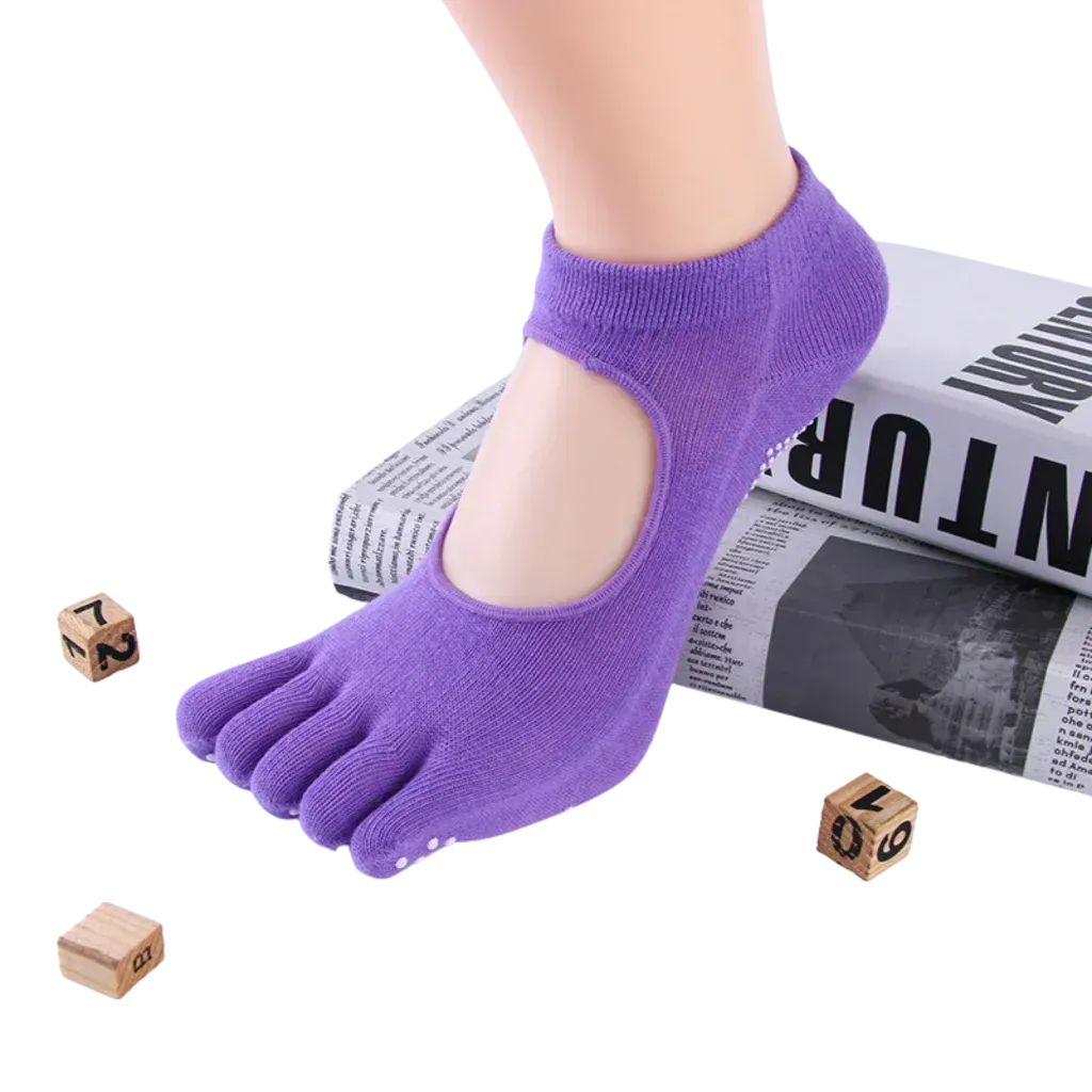 Breathable Sticky Socks For Yoga Practice