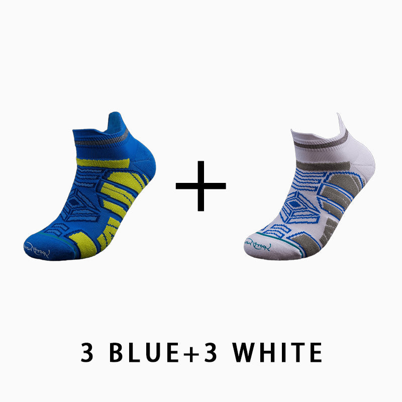 Breathable Men's Running Compression Socks（6 pairs）