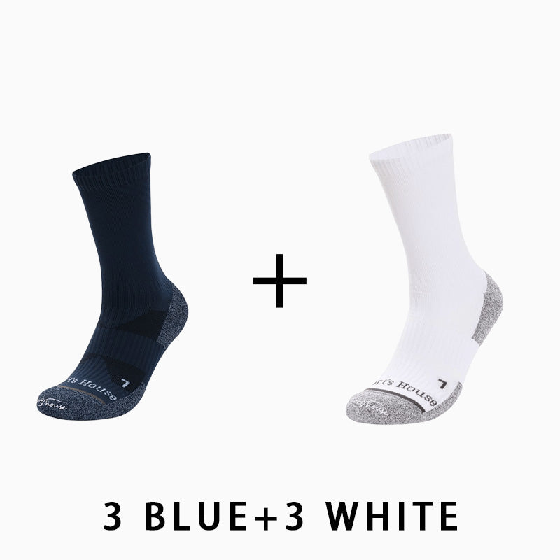 Men's Mid-calf Running Socks(6 pairs)