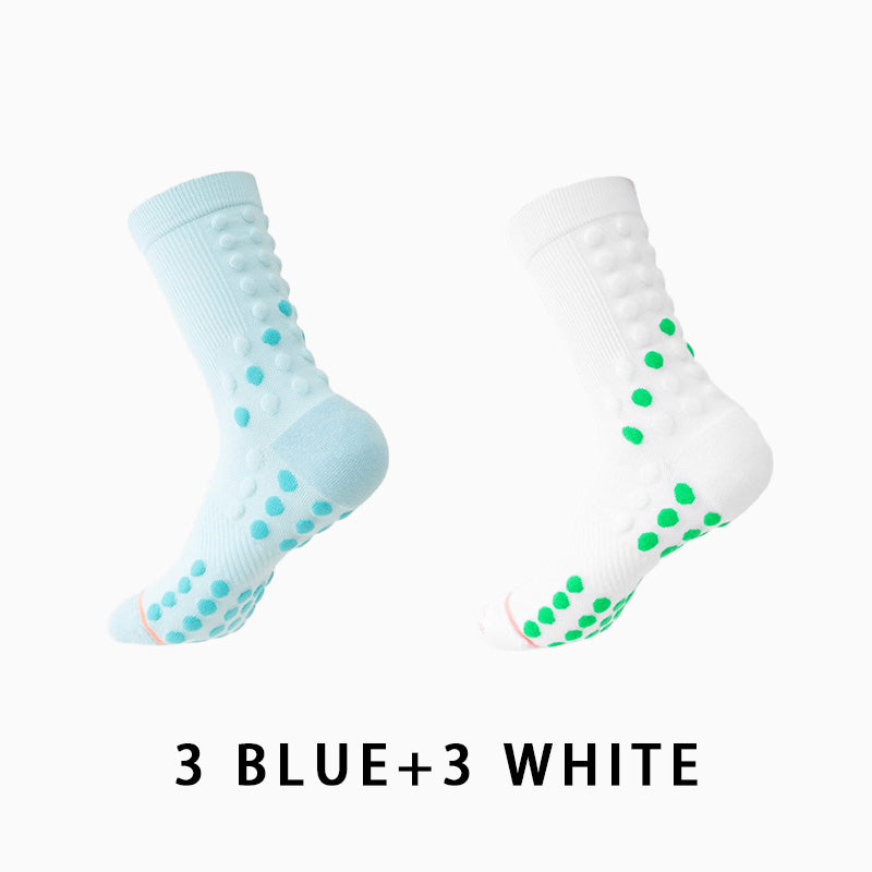 Women's Non-slip Profession Running Socks(6 pairs）