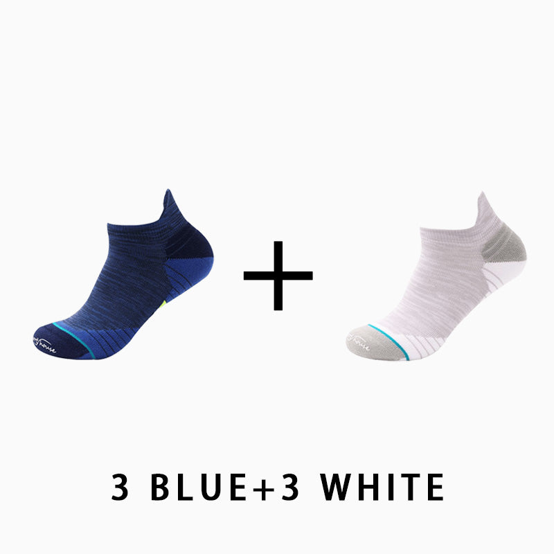 Profession Thin Men's Running Socks（6 pairs）