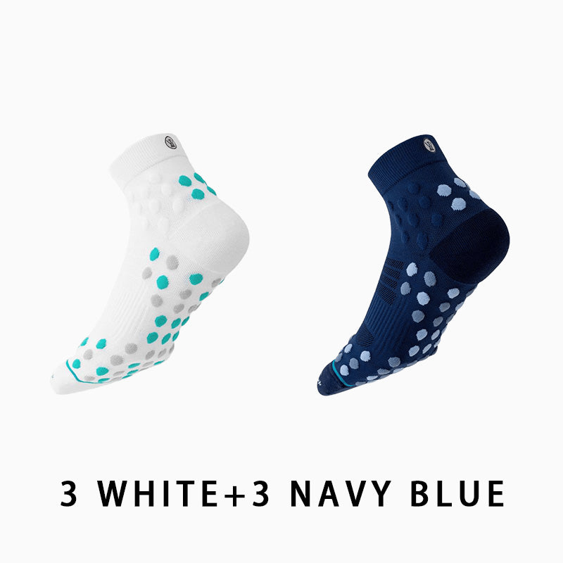 Men's Polka Dot Running Socks（6 pairs）