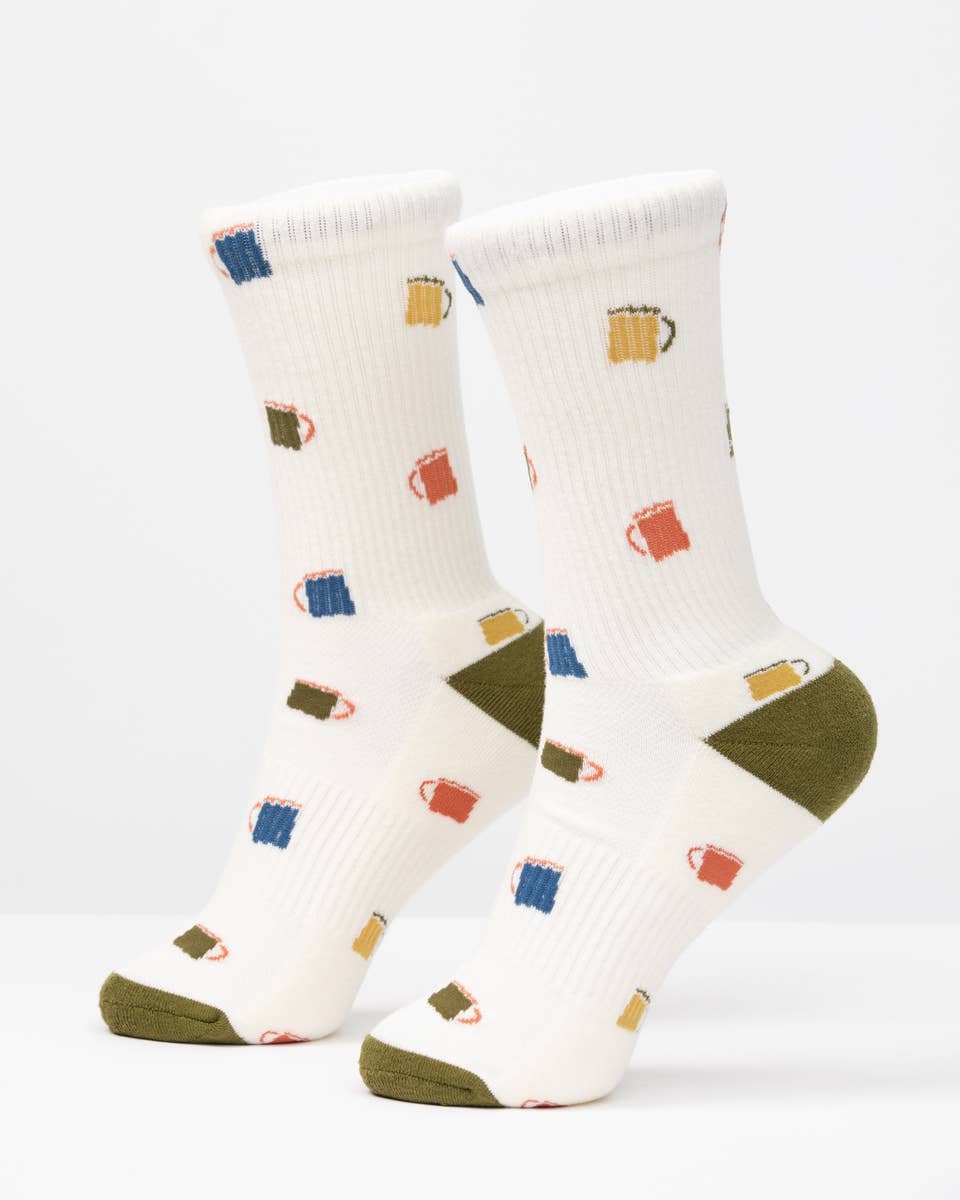 Camp Cup Pattern Sock