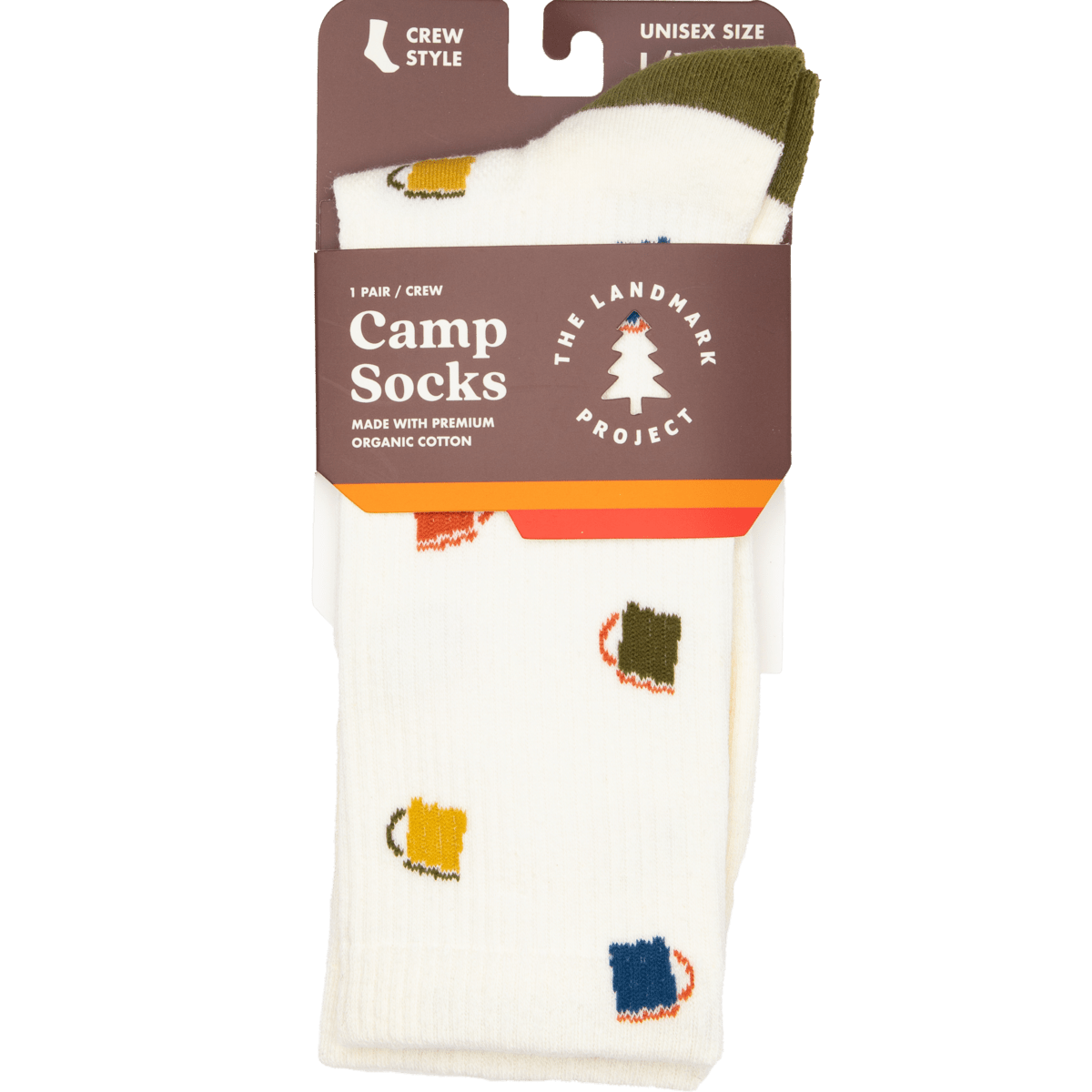 Camp Cup Pattern Sock