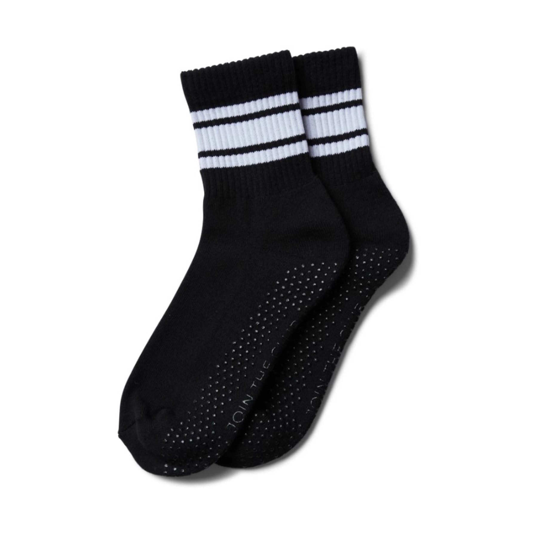Retro Crew - Grip Socks - (Barre / Pilates)