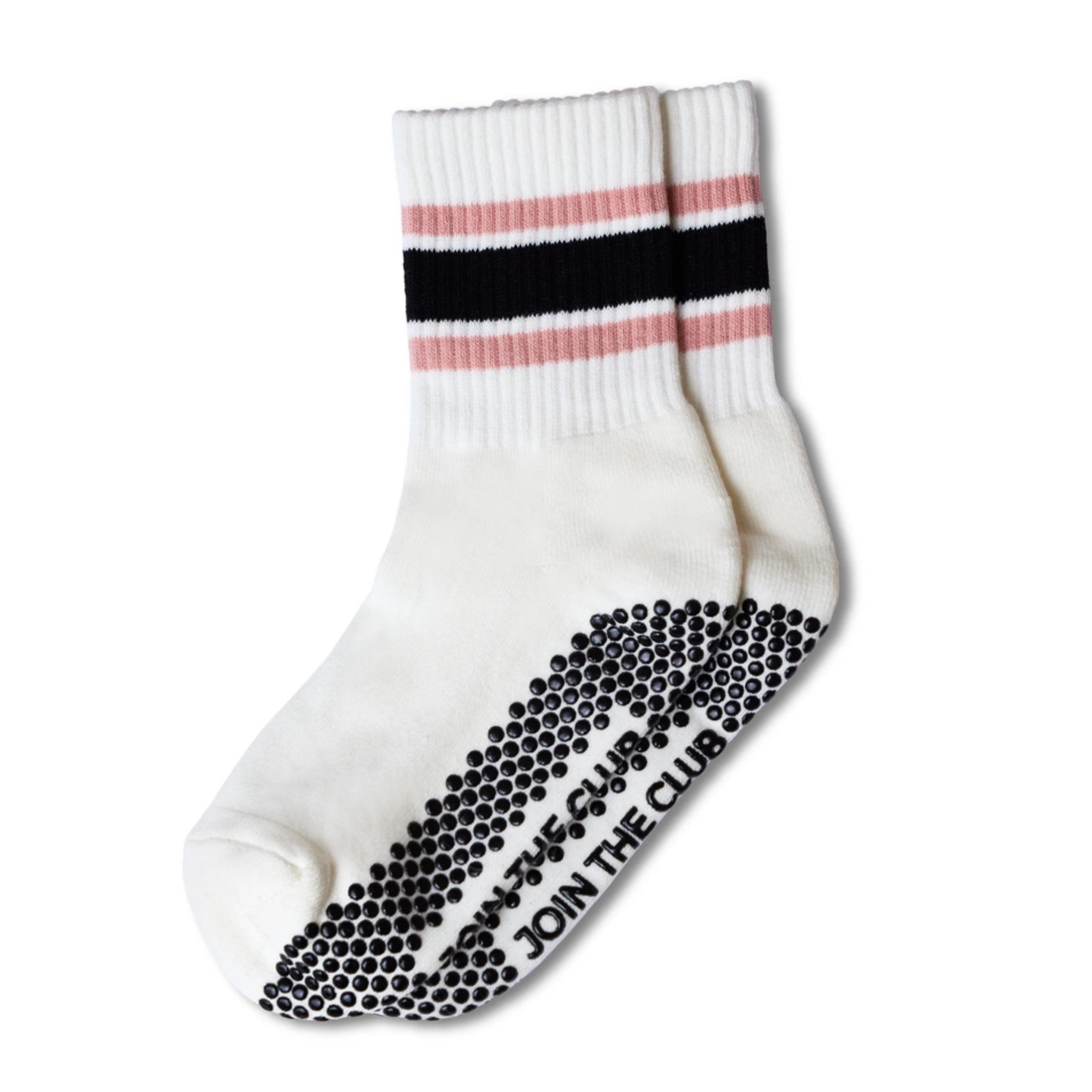 Retro Crew - Grip Socks - (Barre / Pilates)