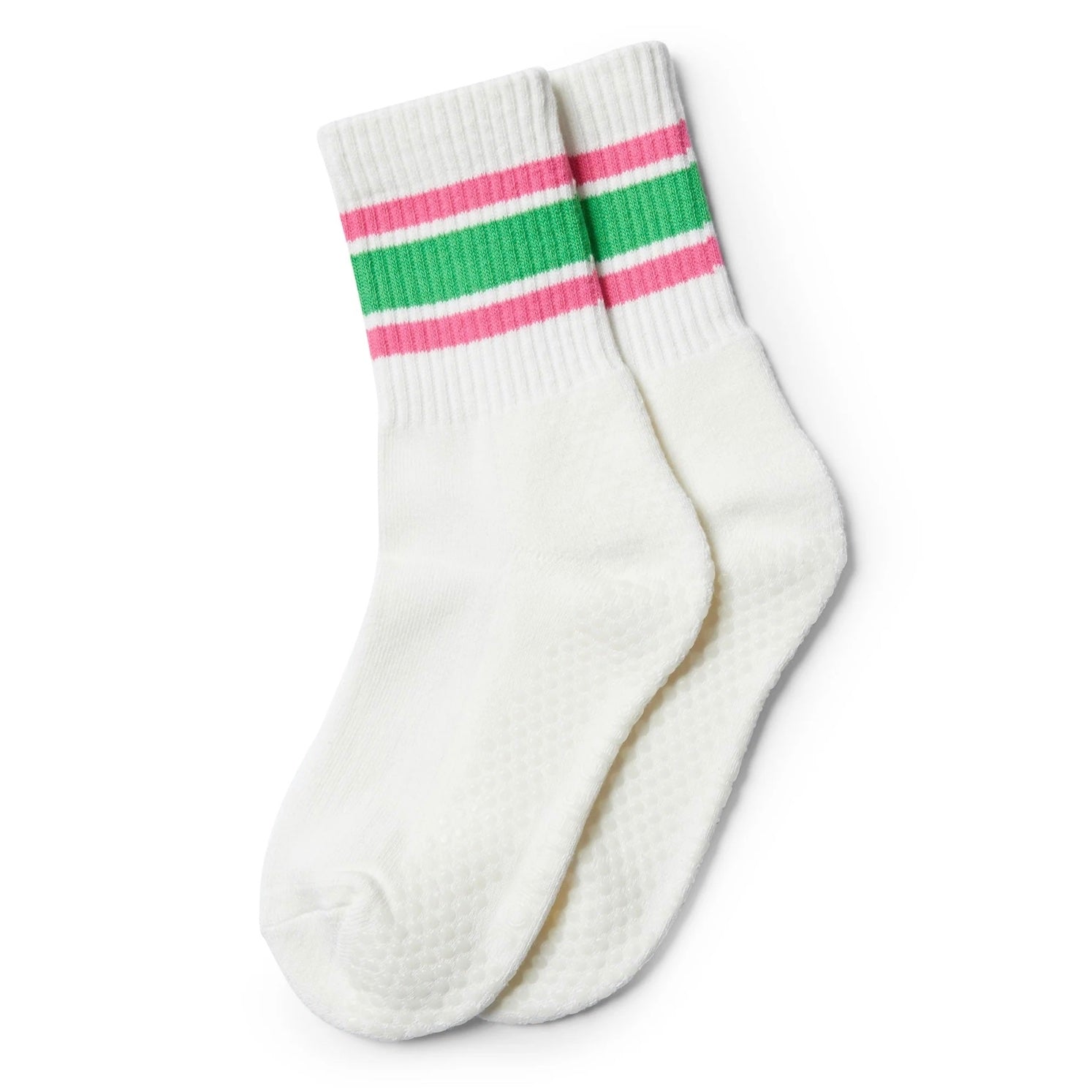 Retro Crew - Grip Socks - (Barre / Pilates)